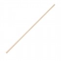 Jantex houten bezemsteel 120 cm - bruin