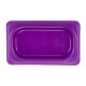 Cambro Safetrak IML afsluitdeksel 1/9GN - Polypropyleen - Paars