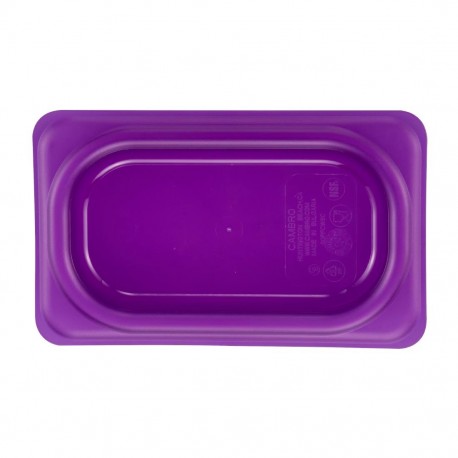 Cambro Safetrak IML afsluitdeksel 1/9GN - Polypropyleen - Paars