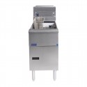 Pitco Solstice SG14S – Vrijstaande RVS Friteuse op Propaangas
