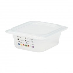 Cambro Safetrak IML Voedselbewaarbak 1/6 GN - Polypropyleen, Helder, 65 mm