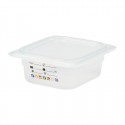 Cambro Safetrak IML Voedselbewaarbak 1/6 GN - Polypropyleen, Helder, 65 mm