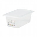 Cambro Safetrak IML voedselopslagbak polypropyleen 1/4 GN 100mm helder