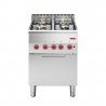 Gastro M 600 Gasfornuis 60/60CFGE – RVS Combifornuis met Oven en Grill