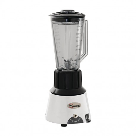 Santos 33 Barblender Chroom – Professionele Bar- & Keukenblender 1,25L
