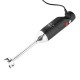 Nisbets Essentials Staafmixer 190 mm | 250W RVS Keukenblender Zwart