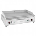 Buffalo Dubbele zone verchroomde grillplaat 790mm - RVS Zilver