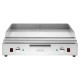 Buffalo Dubbele zone verchroomde grillplaat 790mm - RVS Zilver