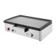 Buffalo Extra Brede Gietijzeren Bakplaat - RVS Grillplaat 615mm