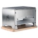 Louis Tellier Brasero Tafelbarbecue Brasi-F – RVS Houtskoolbarbecue voor Tafel