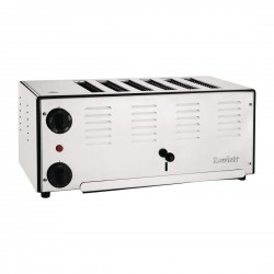 Rowlett Premier 6 Sleuven Broodrooster RVS Zilver met Extra DuraHeat Elementen