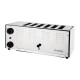Rowlett Premier 6 Sleuven Broodrooster RVS Zilver met Extra DuraHeat Elementen