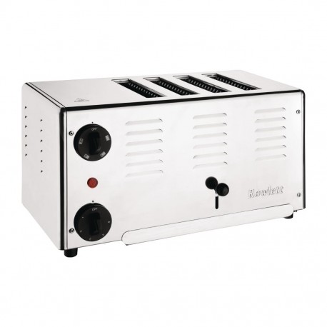 Rowlett Premier 4 Slots Broodrooster RVS met Extra DuraHeat Elementen