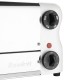 Rowlett Esprit broodrooster 6 sleuven wit - inclusief 2 reserve-elementen en 2 tostihouders