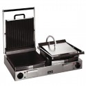 Lincat Lynx 400 Dubbele Contactgrill Groef/Groef LPG2 - RVS