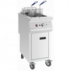 Buffalo Elektrische Vrijstaande Friteuse 12kW - Zilver, 20L