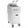 Buffalo Elektrische Vrijstaande Friteuse 12kW - Zilver, 20L