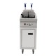 Buffalo Elektrische Vrijstaande Friteuse 12kW - Zilver, 20L