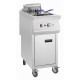 Buffalo Elektrische Vrijstaande Friteuse 12kW - Zilver, 20L