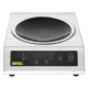 Buffalo Inductie Wok RVS 3 kW – Professionele Inductiekookplaat Zilver