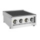 Buffalo 600 Serie Inductiekookplaat 4 Zones RVS - 2x 3kW Aanrechtmodel