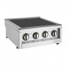 Buffalo 600 Serie Inductiekookplaat 4 Zones RVS - 2x 3kW Aanrechtmodel