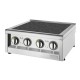 Buffalo 600 Serie Inductiekookplaat 4 Zones RVS - 2x 3kW Aanrechtmodel