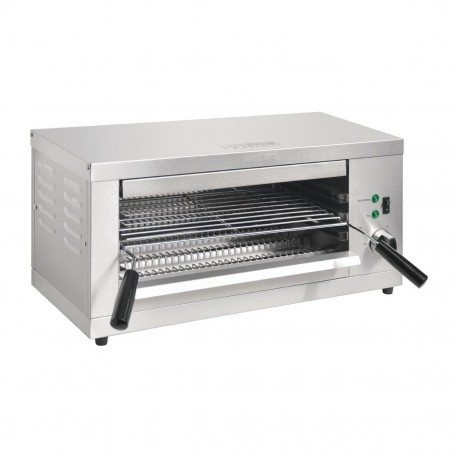 Buffalo Quartz Infraroodgrill RVS 430 – Professionele Salamander Grill Zilver