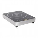 Buffalo Touch Control enkele inductiekookplaat 3kW – RVS