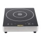 Buffalo Touch Control enkele inductiekookplaat 3kW – RVS