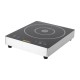 Buffalo Touch Control enkele inductiekookplaat 3kW – RVS