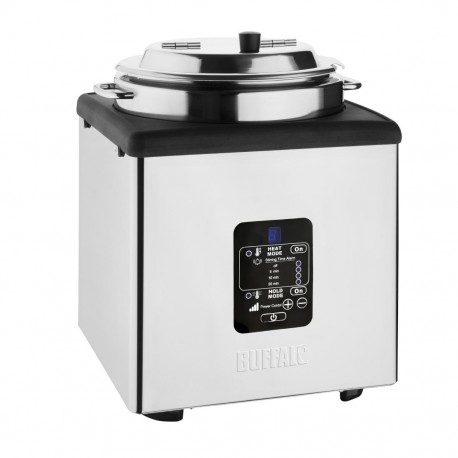 Buffalo Heat and Hold Soepketel 9L RVS - Zilver
