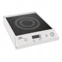 Nisbets Essentials Inductiekookplaat – Energiezuinig RVS Model met Digitale Bediening