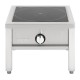 Buffalo inductie soeppan fornuis 8kW – RVS professionele kookplaat