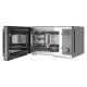Caterlite Airfryer Magnetronoven RVS 26L – Zwarte Convectie Oven met Heteluchtfunctie