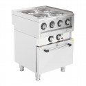 Buffalo 600 Serie 4-Plaats Elektrische Convectie Oven