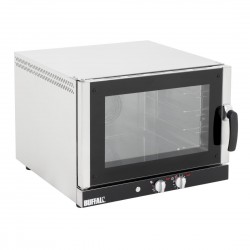 Buffalo Convectieoven met Vochtigheid 4x GN 1/1 Enkelfase RVS