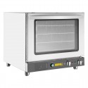 Buffalo Heteluchtoven met Stoom 66L - RVS & Glas - Zilver