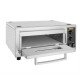 Buffalo 40,6 cm Firestone pizzaoven RVS – elektrische pizzaoven zilver