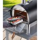 Louis Tellier Marcel Houtgestookte Buitenoven Marc01 – RVS Pizzaoven Zwart