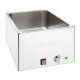 Buffalo bain marie RVS – natte warmte voor 1x GN 1/1 bak