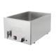 Buffalo Bain Marie met Tapkraan – RVS Zilver, Capaciteit 1x GN 1/1