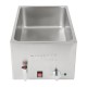 Buffalo Bain Marie met Tapkraan – RVS Zilver, Capaciteit 1x GN 1/1