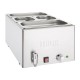 Buffalo Bain Marie met Tapkraan en Bakken - RVS, Zilver, 21L