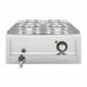 Buffalo 600 Serie 4-Pot Bain Marie RVS Zilver