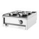 Buffalo 600 Serie 4-Pot Bain Marie RVS Zilver