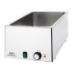 Nisbets Essentials Bain Marie RVS 21L - Voedsel Warmhouden GN 1/1
