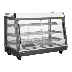 Buffalo Verwarmde Deurmerchandiser Voor en Achter 136L - Grijs