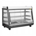 Buffalo Verwarmde Deurmerchandiser Voor en Achter 136L - Grijs