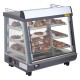 Buffalo Voor- en Achterdeur Verwarmde Vitrine 96L - Grijs